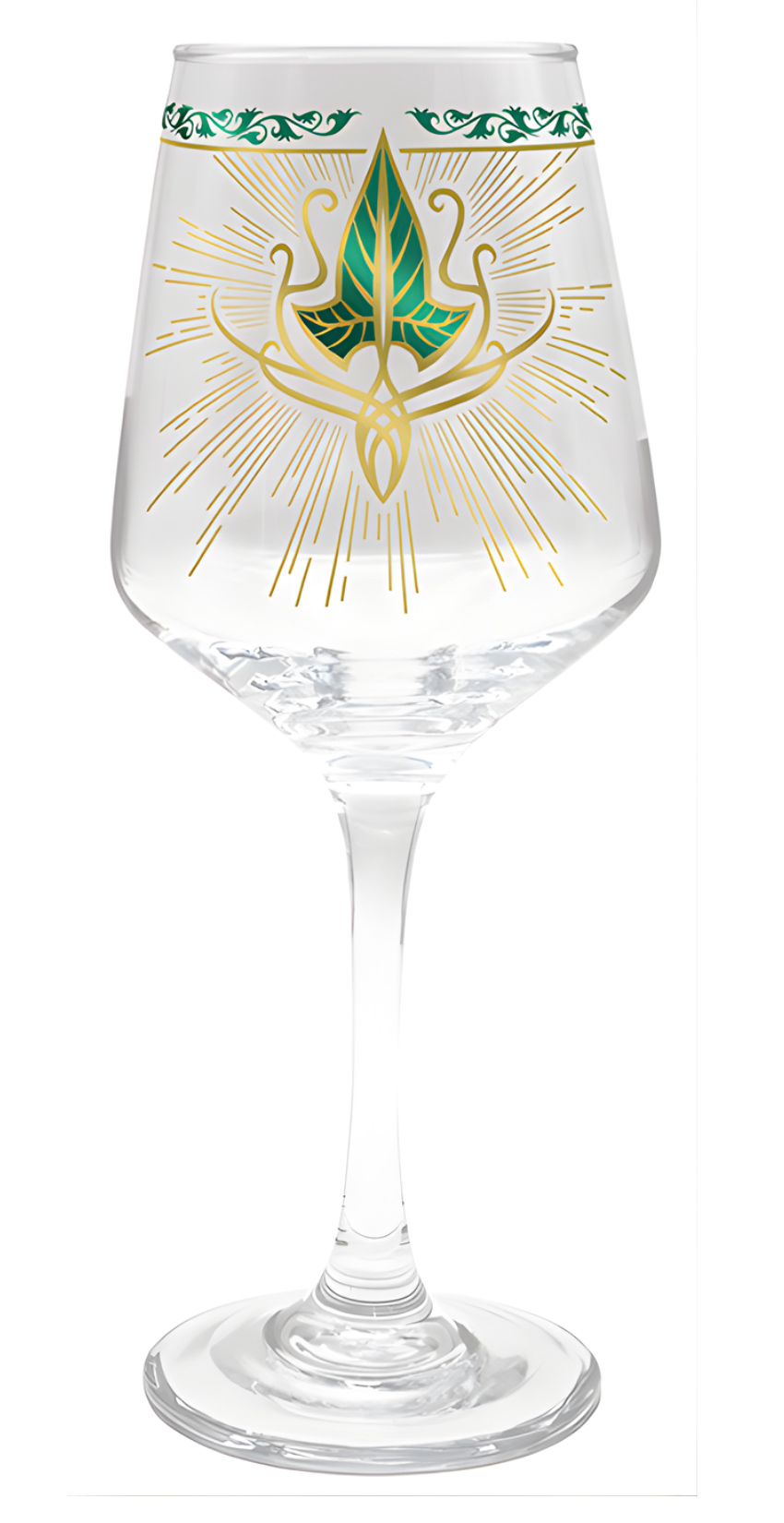 Taça de Vidro Folha de Lórien de O Senhor dos Anéis