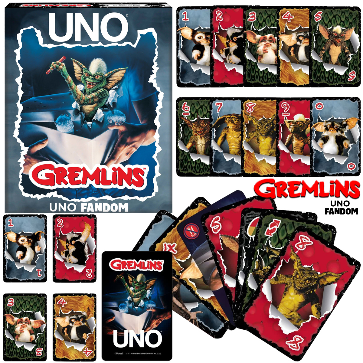 Jogo de Cartas UNO Gremlins