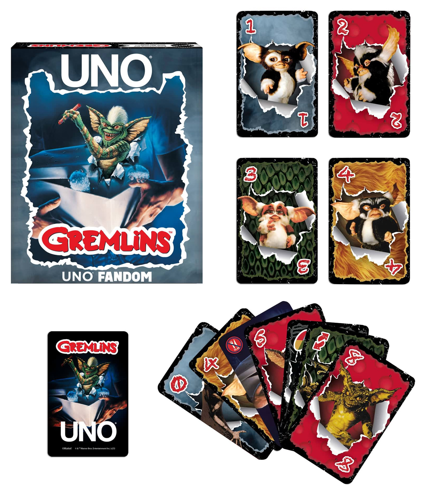 Jogo de Cartas UNO Gremlins