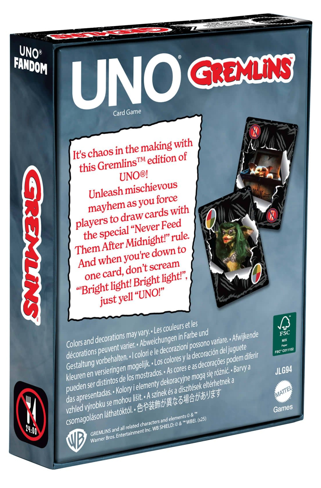 Jogo de Cartas UNO Gremlins