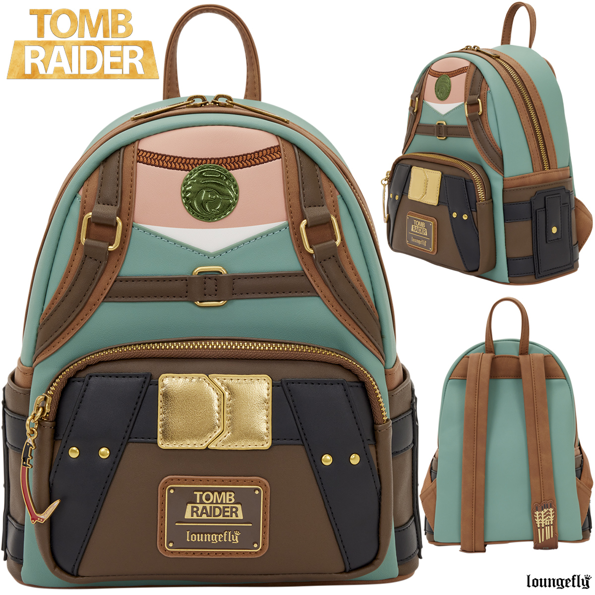 Mini-Mochila Lara Croft Tomb Raider