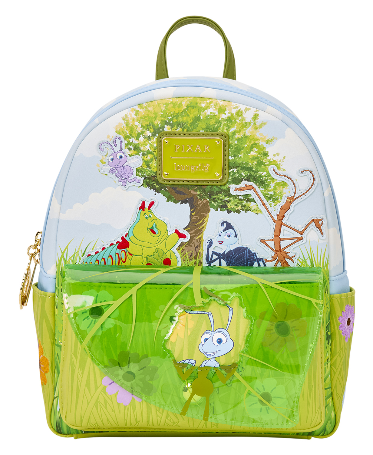 Mini-Mochila Vida de Inseto (A Bug's Life) com a Formiga Flik (Pixar)