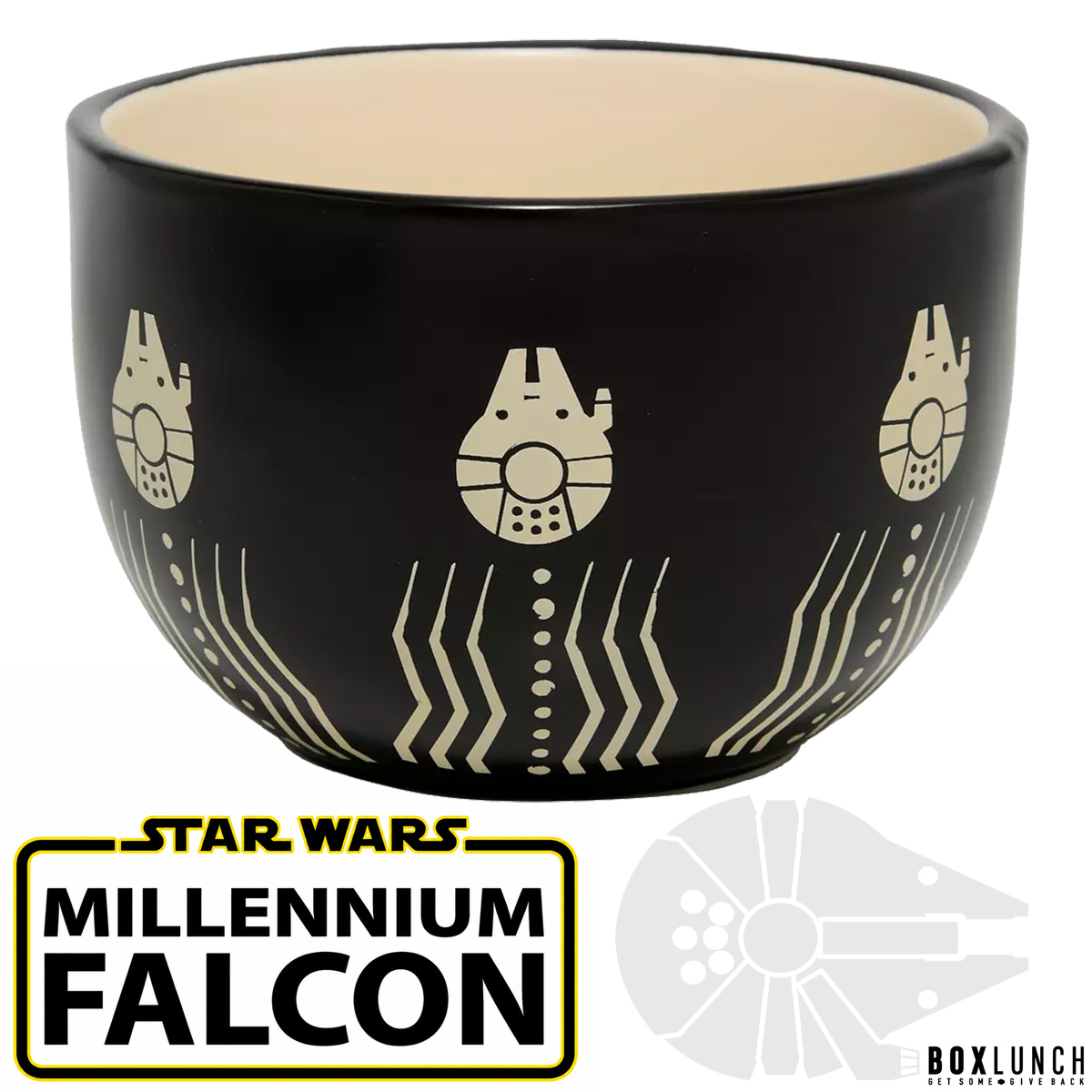 Tigela Star Wars Millennium Falcon em Estilo Minimalista
