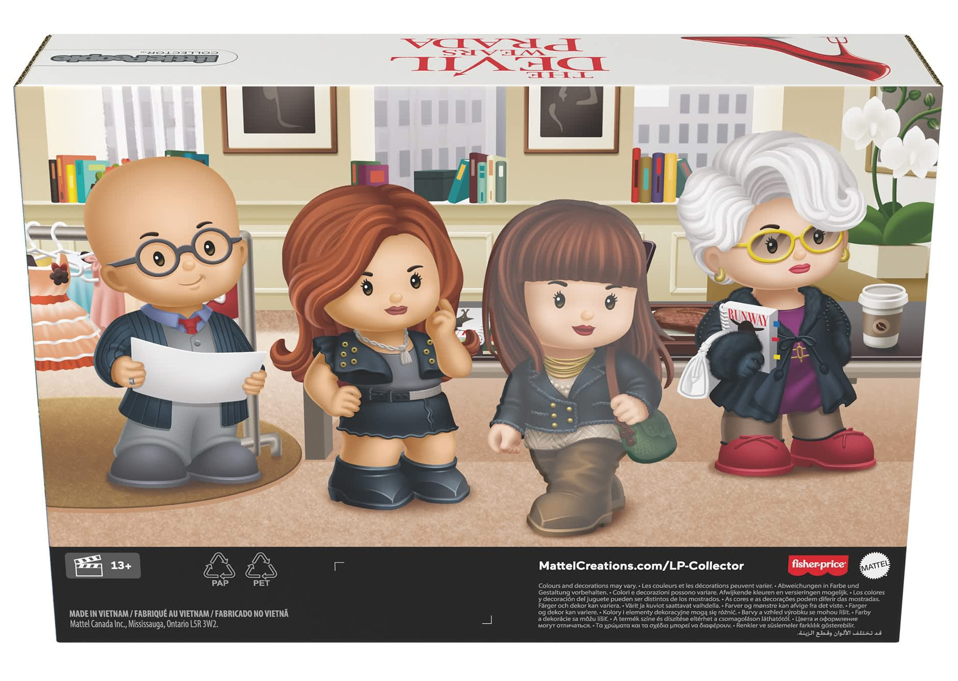 Bonecas O Diabo Veste Prada Little People Collector
