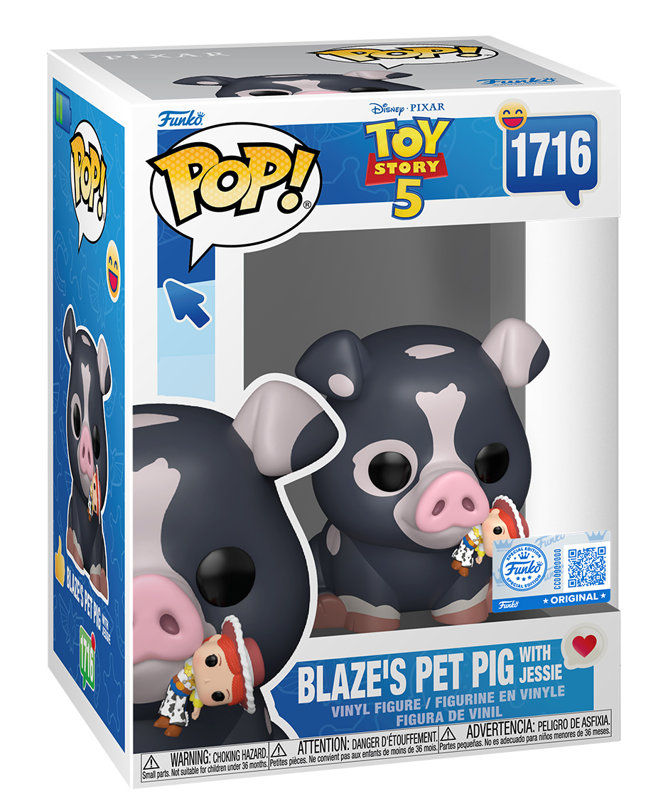 Bonecos Pop! do Filme Toy Story 5 da Pixar