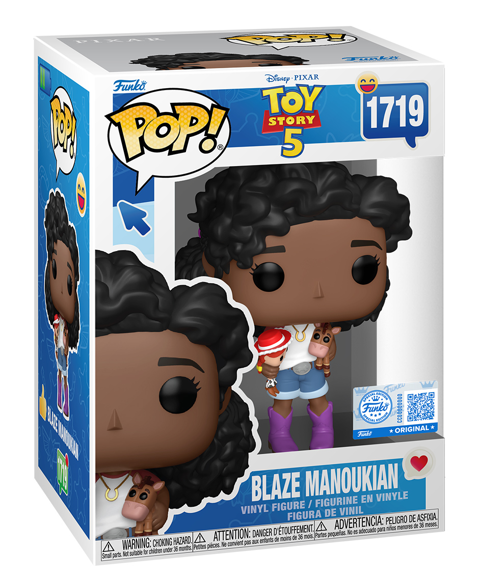 Bonecos Pop! do Filme Toy Story 5 da Pixar