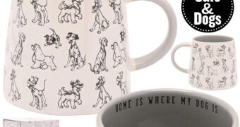Caneca com os Cães da Disney “Lar é Onde Meu Cachorro Está”