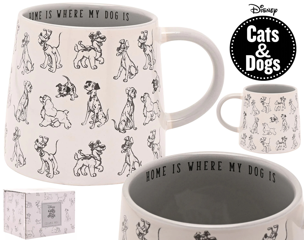 Caneca com os Cães da Disney “Lar é Onde Meu Cachorro Está”
