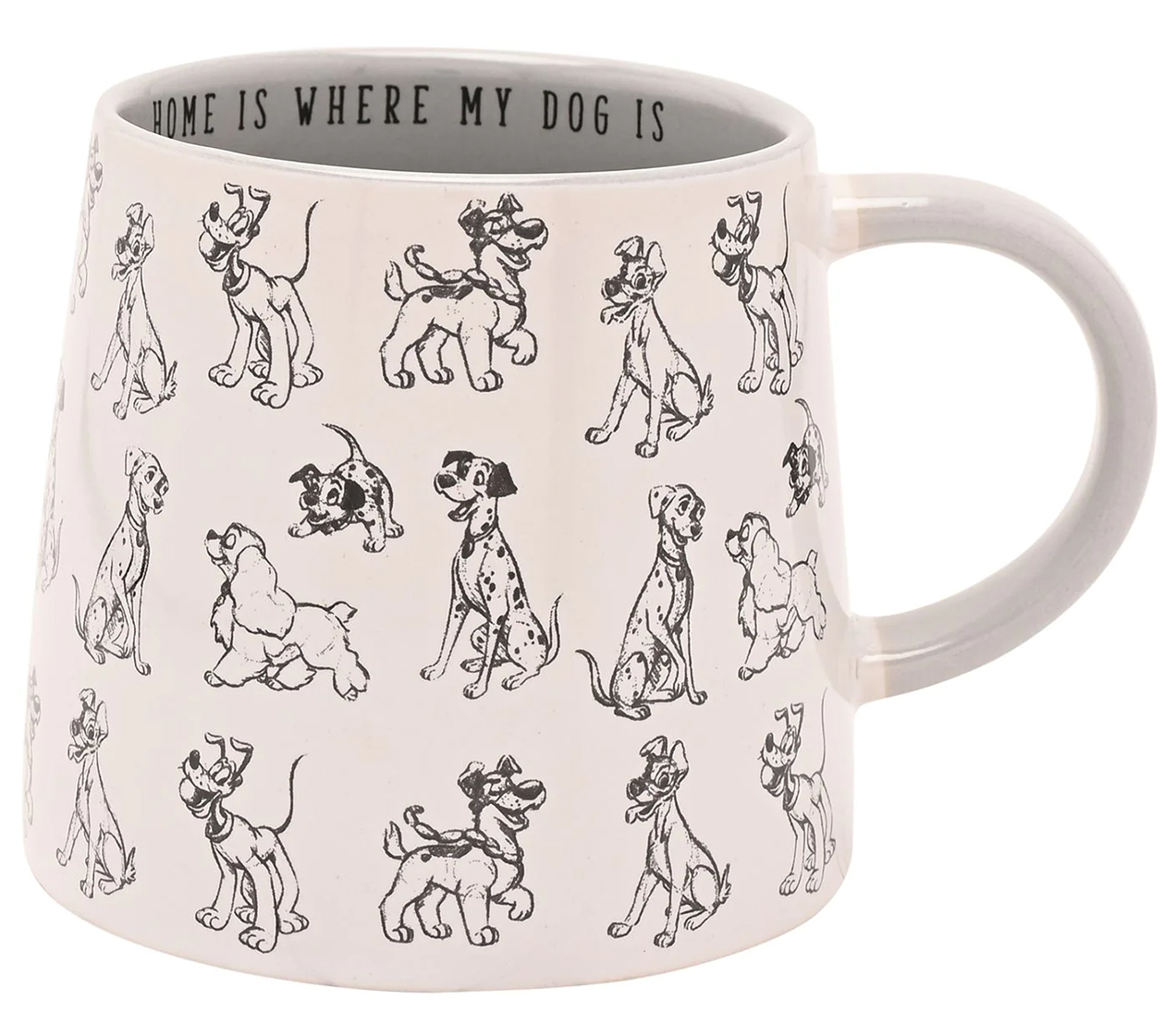 Caneca com os Cães da Disney “Lar é Onde Meu Cachorro Está”
