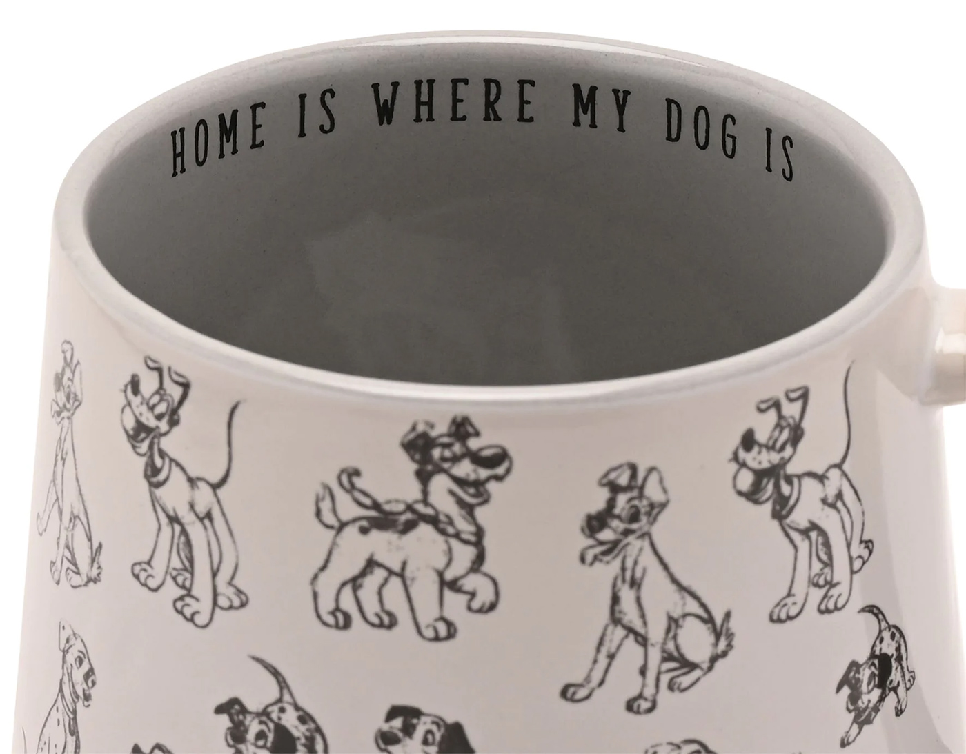 Caneca com os Cães da Disney “Lar é Onde Meu Cachorro Está”
