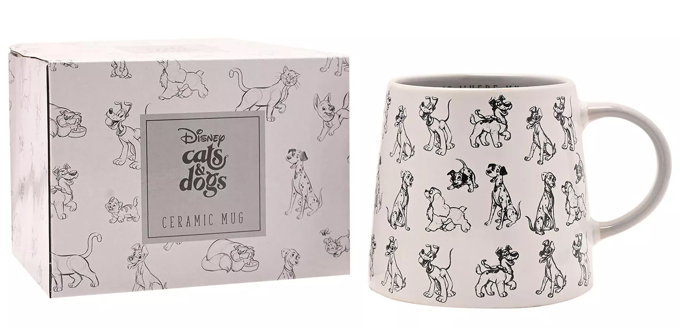 Caneca com os Cães da Disney “Lar é Onde Meu Cachorro Está”