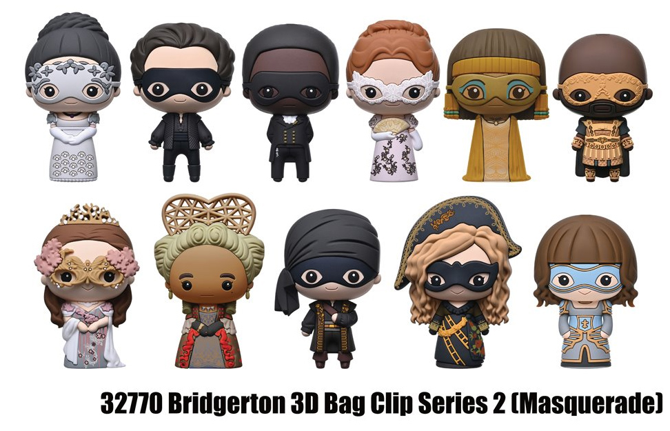 Chaveiros Baile de Máscaras da Série Bridgerton