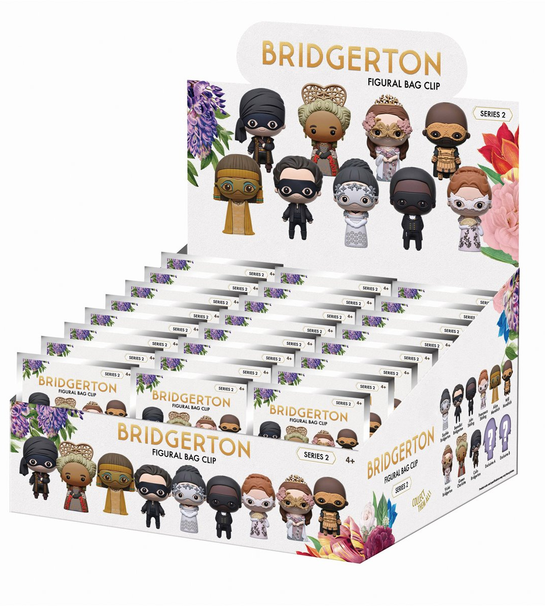 Chaveiros Baile de Máscaras da Série Bridgerton