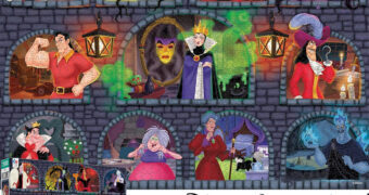 Quebra-Cabeça Vilões Disney na Masmorra Subterrânea com 1.500 peças