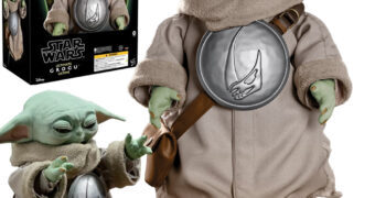 Boneco Grogu Animatrônico Premium 1:1 com Movimentos e Sons (Star Wars)