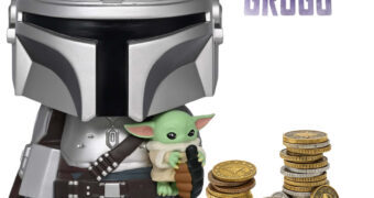 Cofre de Moedas Star Wars O Mandaloriano e Grogu (May the 4th)