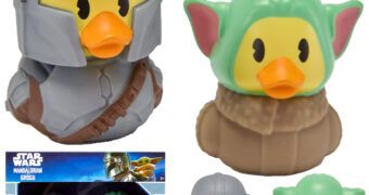 Patinhos de Borracha O Mandaloriano e Grogu Duckalooz (Star Wars May the 4th)