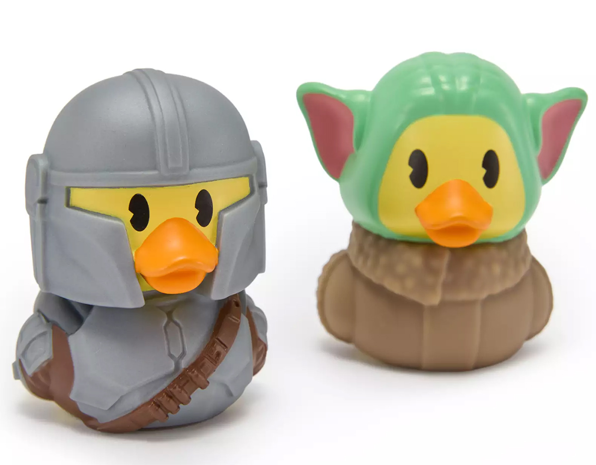 Patinhos de Borracha O Mandaloriano e Grogu Duckalooz (Star Wars May the 4th)