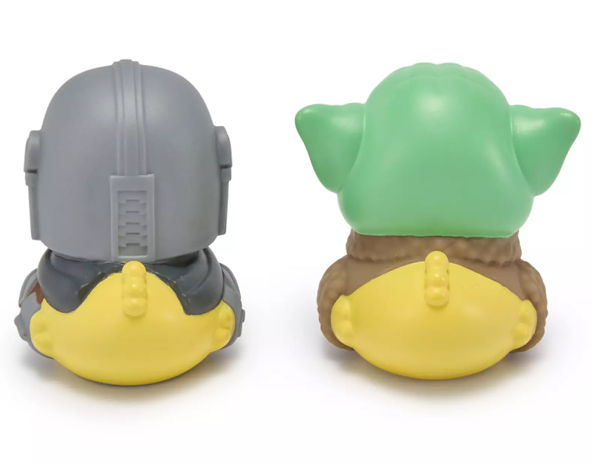 Patinhos de Borracha O Mandaloriano e Grogu Duckalooz (Star Wars May the 4th)