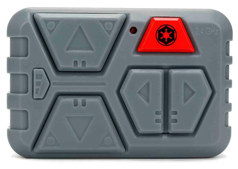 Veículo AT-RT com Controle Remoto Pilotado por Mandaloriano e Grogu (Star Wars)