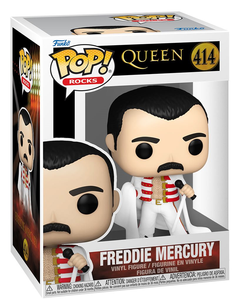 Bonecos Pop! Queen Freddie Mercury (We Will Rock You Tour)