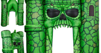 Castelo de Grayskull Inflável com 2,4 Metros de Altura – He-Man e os Mestres do Universo