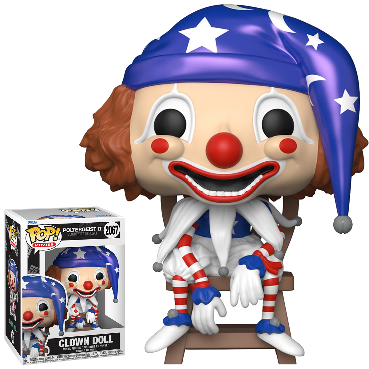 Bonecos Pop! Poltergeist: Palhaço e Reverendo Kane