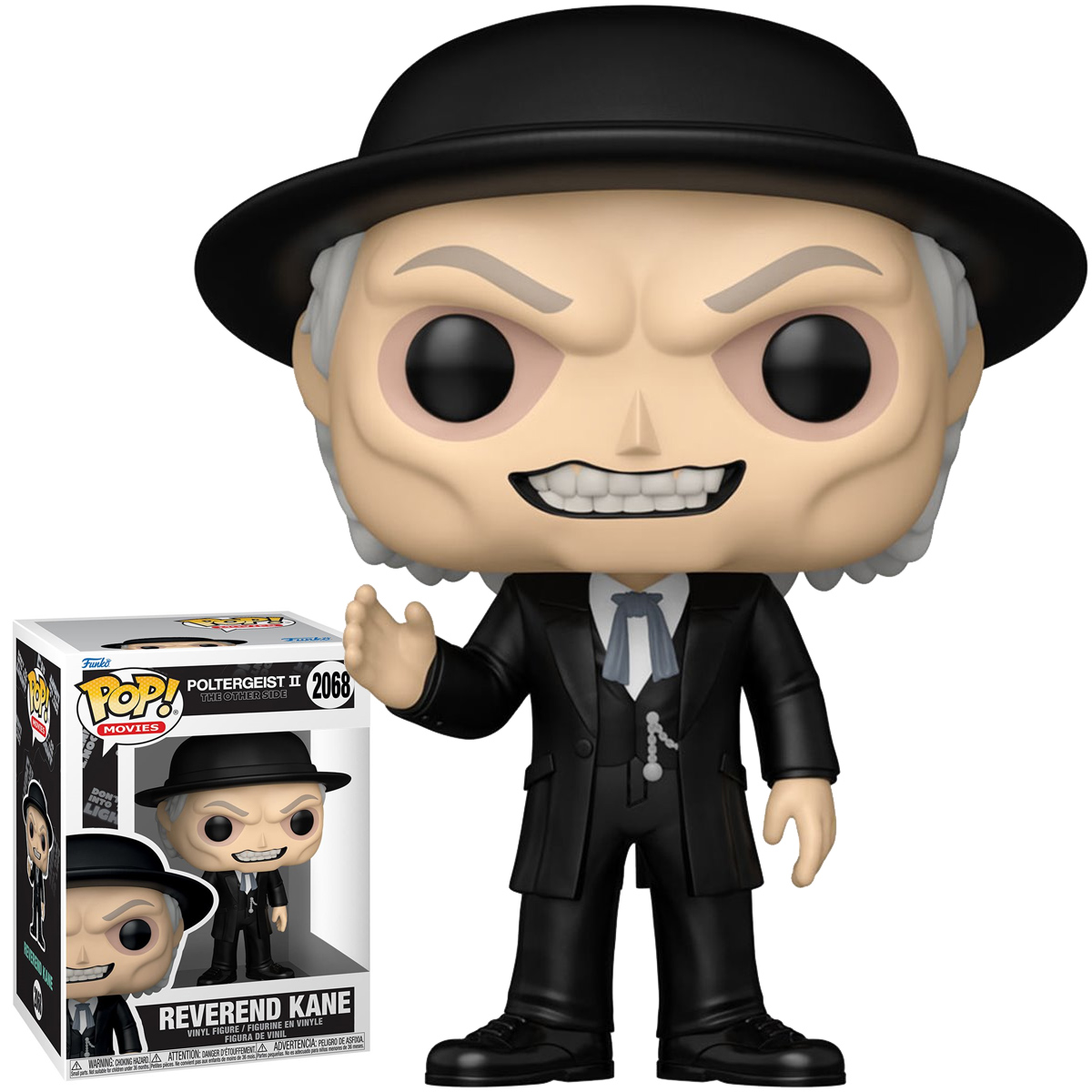 Bonecos Pop! Poltergeist: Palhaço e Reverendo Kane