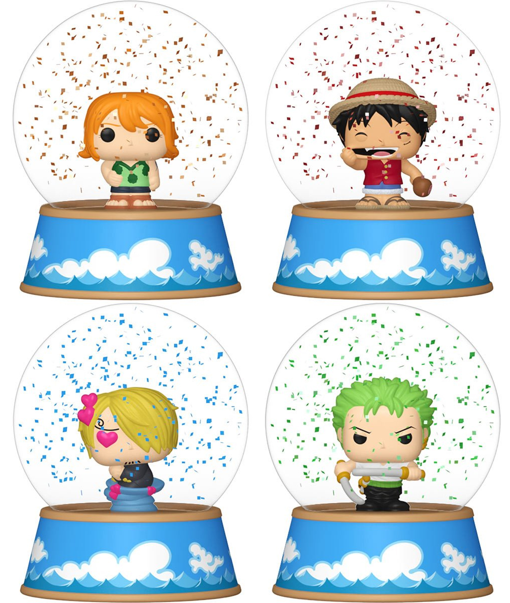 Globos de Neve One Piece Funko Pop! Mini Glitter