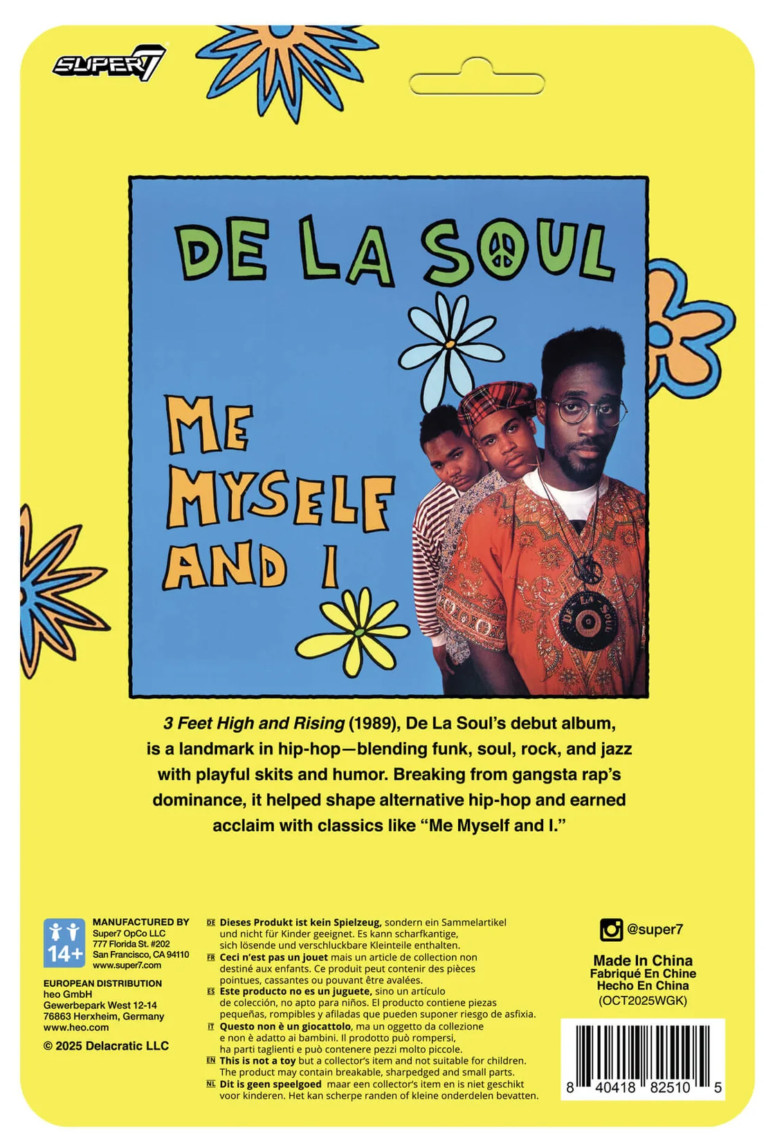 Action Figures De La Soul ReAction