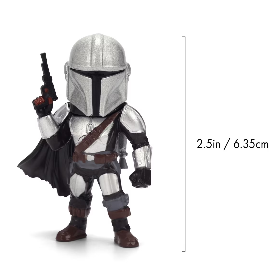 Mini-Figuras MetalFigs Star Wars: O Mandaloriano e Grogu de Metal Fundido