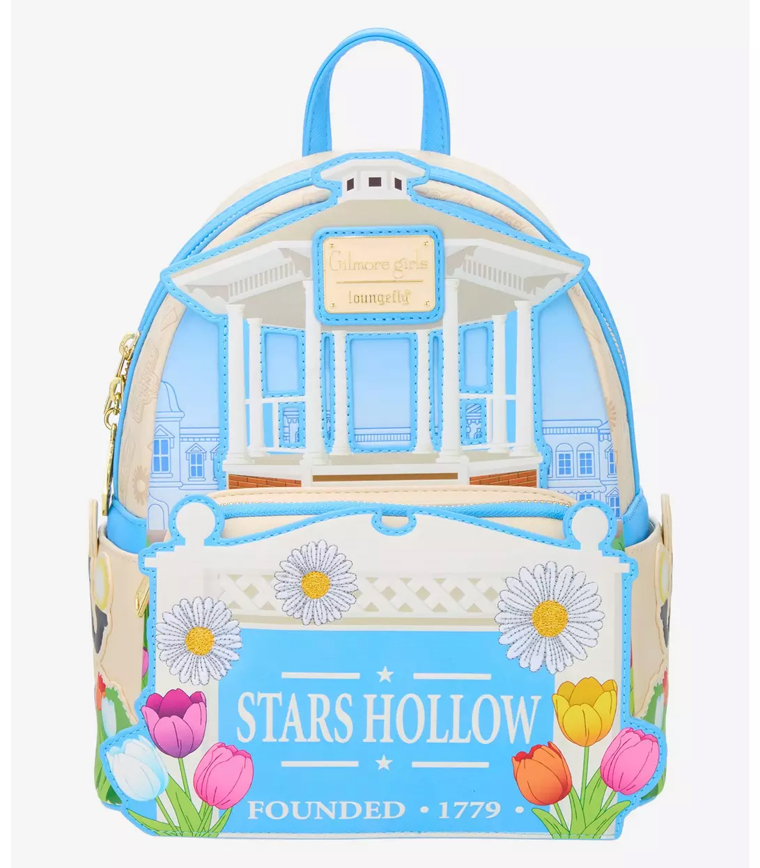 Mini-Mochila Gilmore Girls com Coreto e Placa Stars Hollow