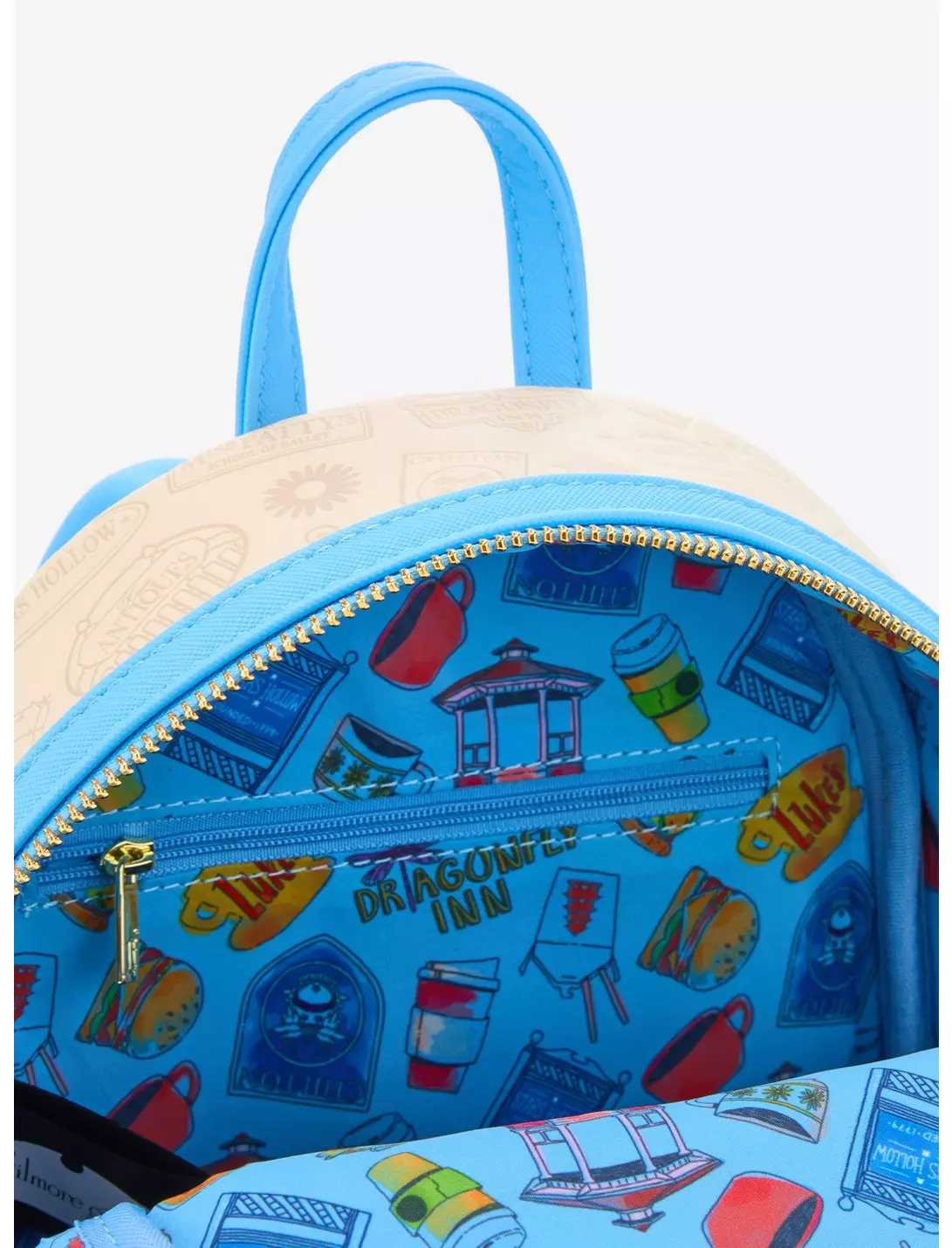Mini-Mochila Gilmore Girls com Coreto e Placa Stars Hollow