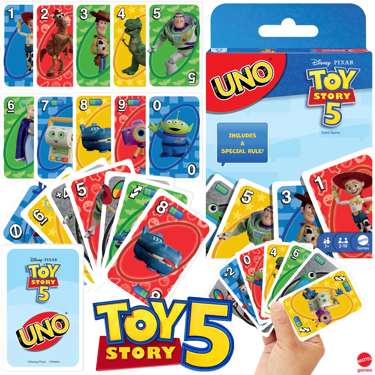 Jogo de Cartas UNO Toy Story 5
