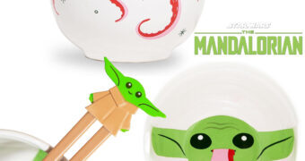Tigela Ramen Grogu Ensopado de Tentáculos (Star Wars: The Mandalorian)