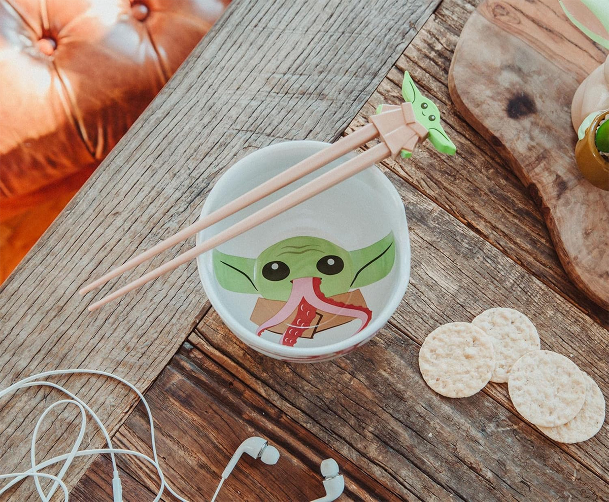 Tigela Ramen Grogu Ensopado de Tentáculos (Star Wars: The Mandalorian)