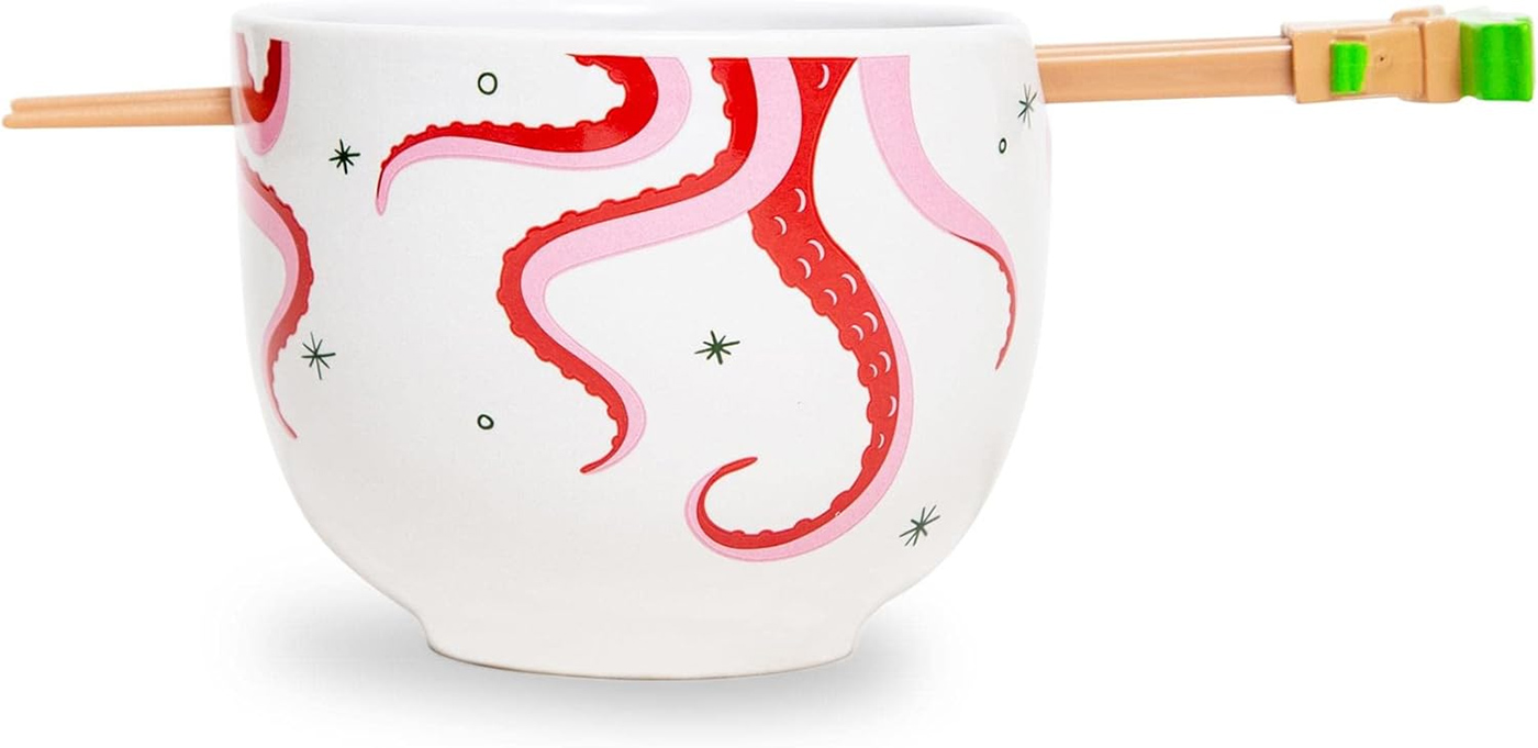 Tigela Ramen Grogu Ensopado de Tentáculos (Star Wars: The Mandalorian)