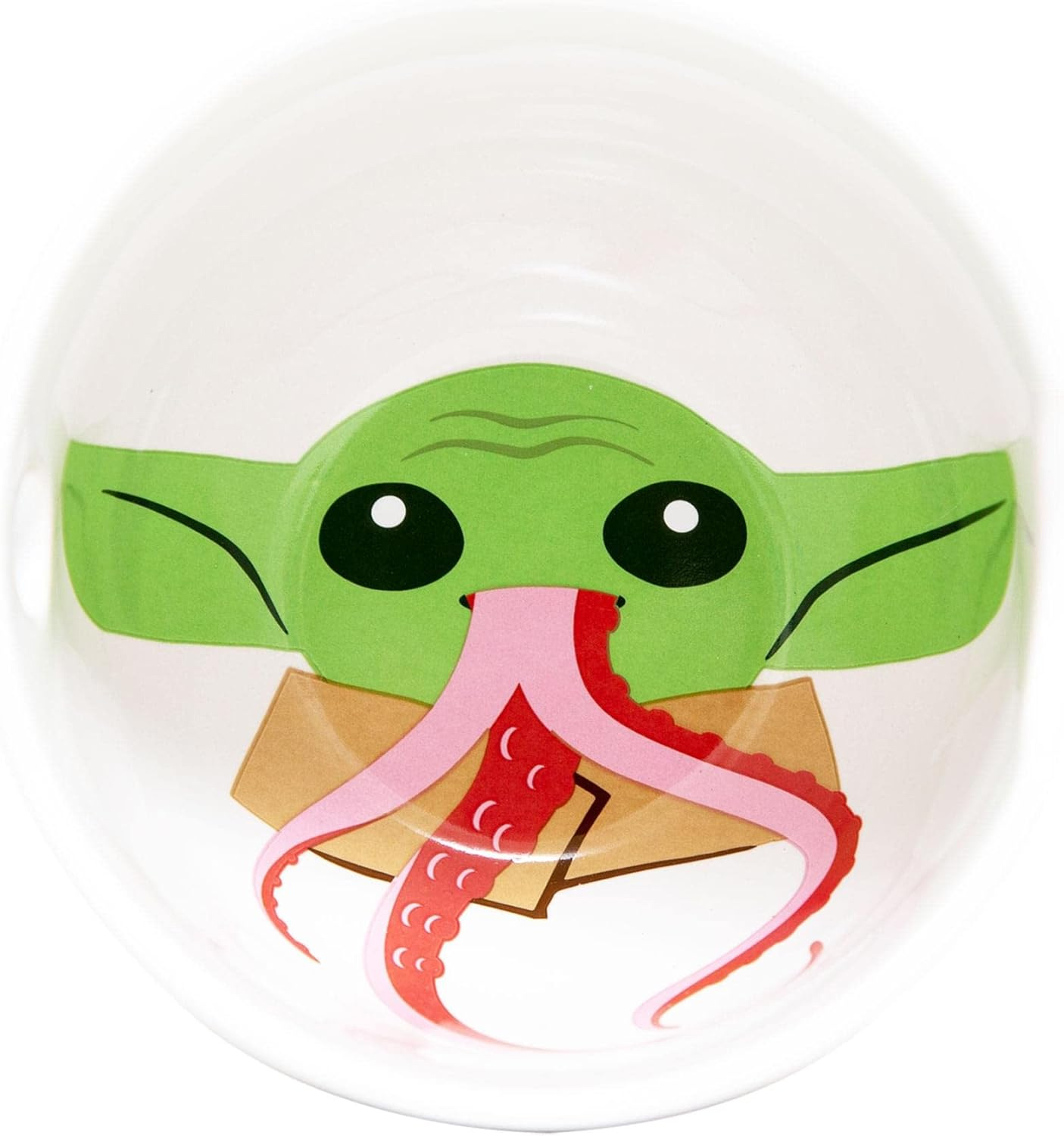 Tigela Ramen Grogu Ensopado de Tentáculos (Star Wars: The Mandalorian)
