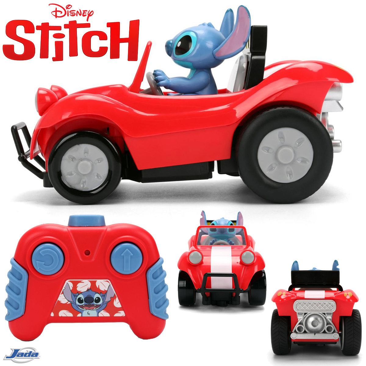 Buggy de Praia Stitch com Controle Remoto (Lilo & Stitch)
