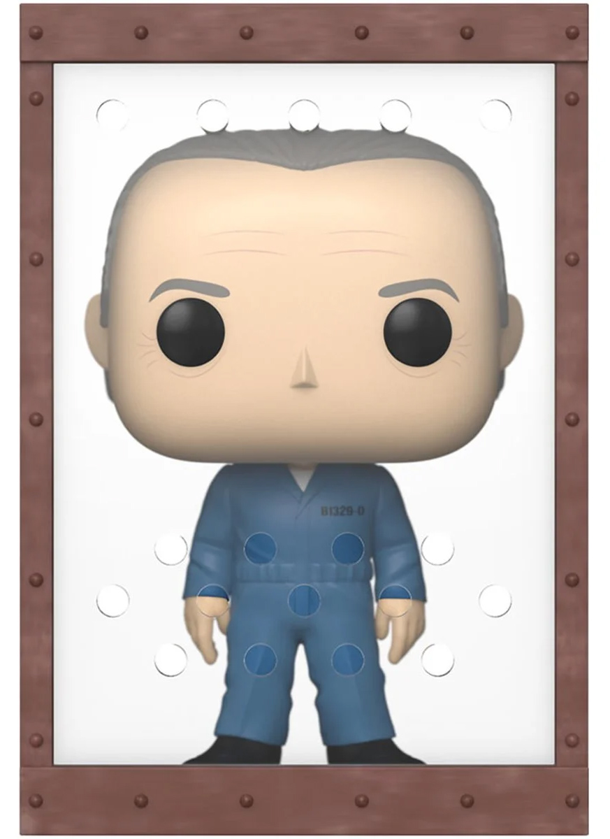 Boneco Pop! Hannibal Lecter na Cela de Vidro de O Silêncio dos Inocentes