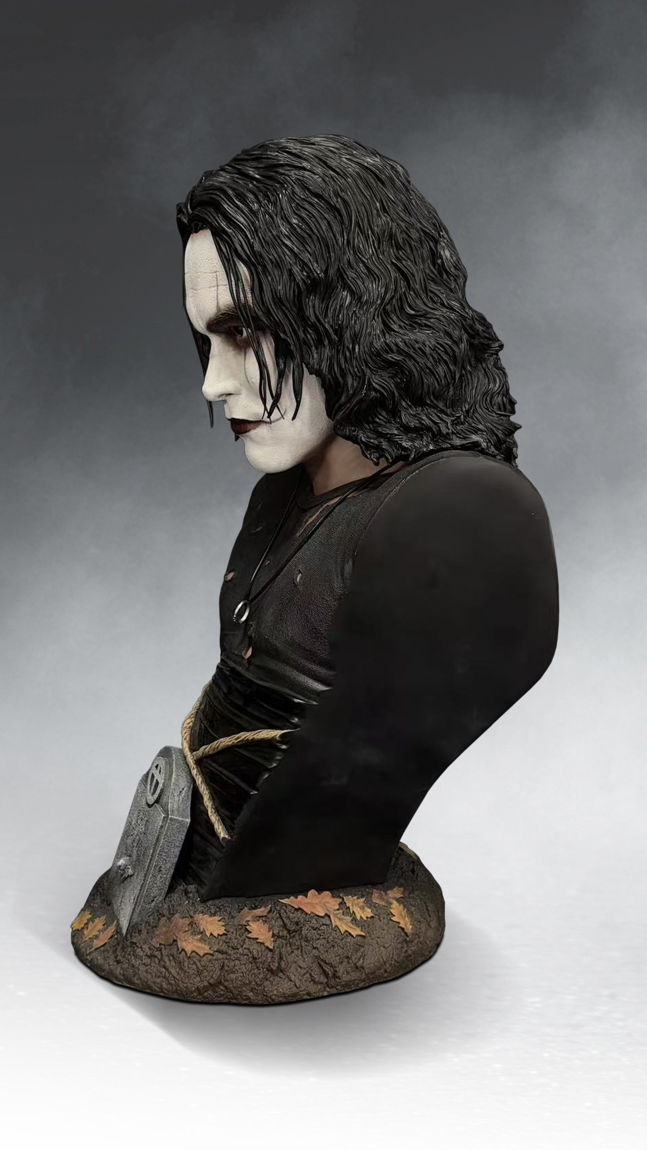 Busto Brandon Lee de O Corvo (The Crow) em Tamanho Real