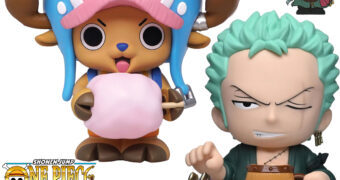 Cofres One Piece PVC Figural Bank: Chopper e Roronoa Zoro
