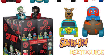 Mystery Minis Warner Bros. Spooky Rides com Beetlejuice, Gremlins e Scooby Doo
