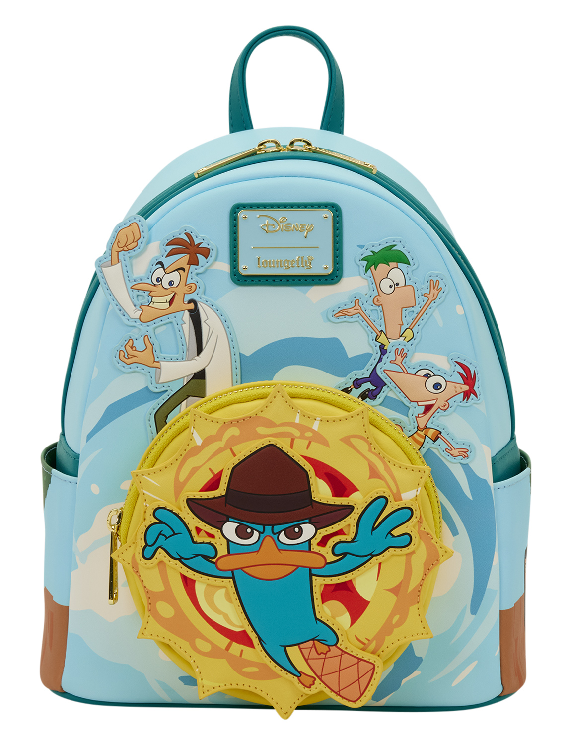 Mini-Mochila Iluminada Phineas & Ferb
