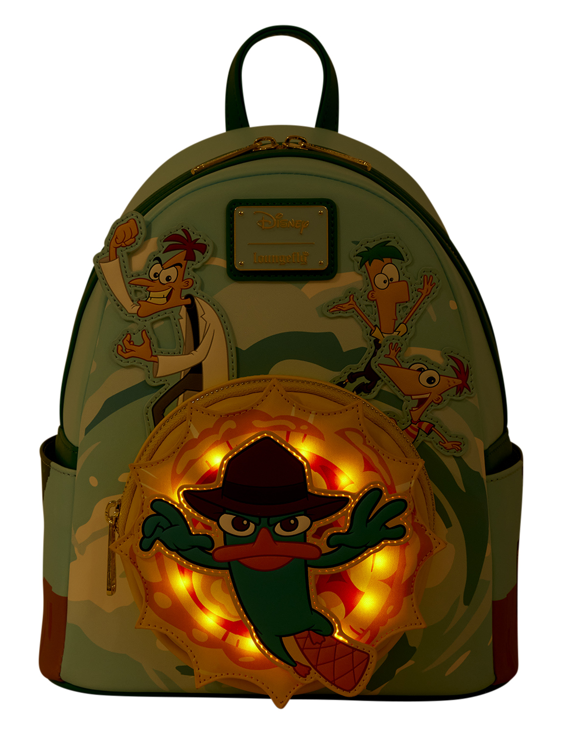 Mini-Mochila Iluminada Phineas & Ferb