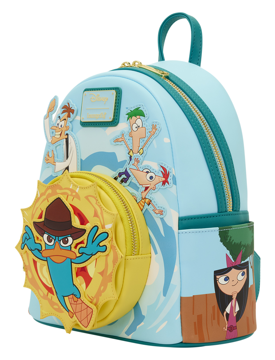 Mini-Mochila Iluminada Phineas & Ferb