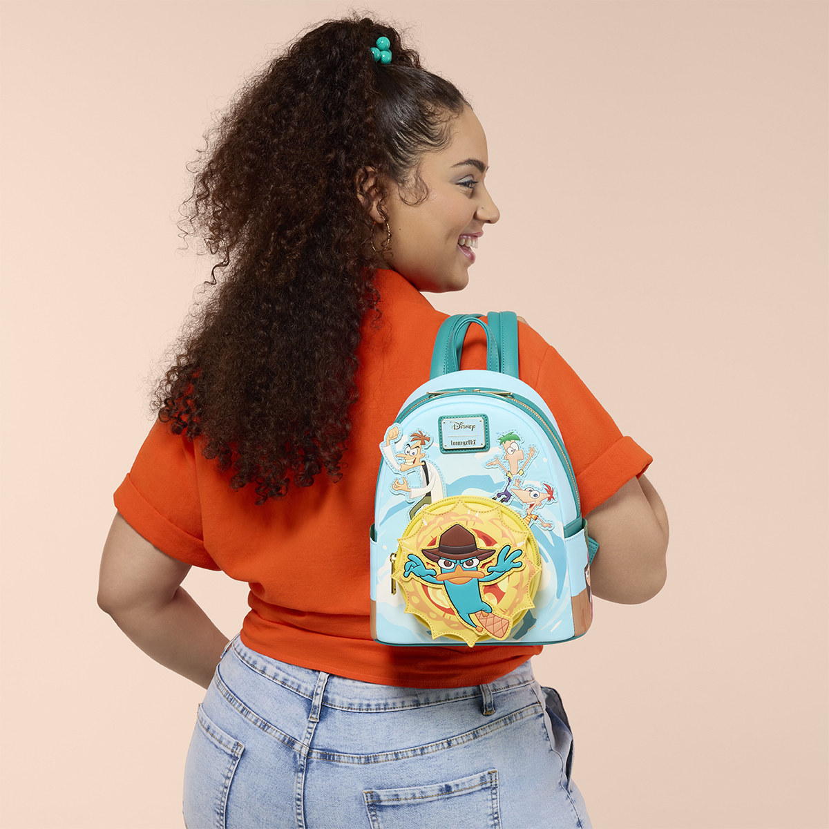 Mini-Mochila Iluminada Phineas & Ferb