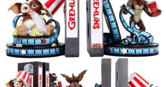 Apoios de Livros Cinematográficos Gremlins Bookends