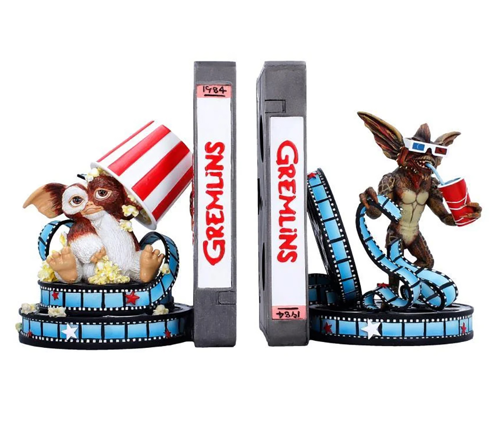 Apoios de Livros Cinematográficos Gremlins Bookends