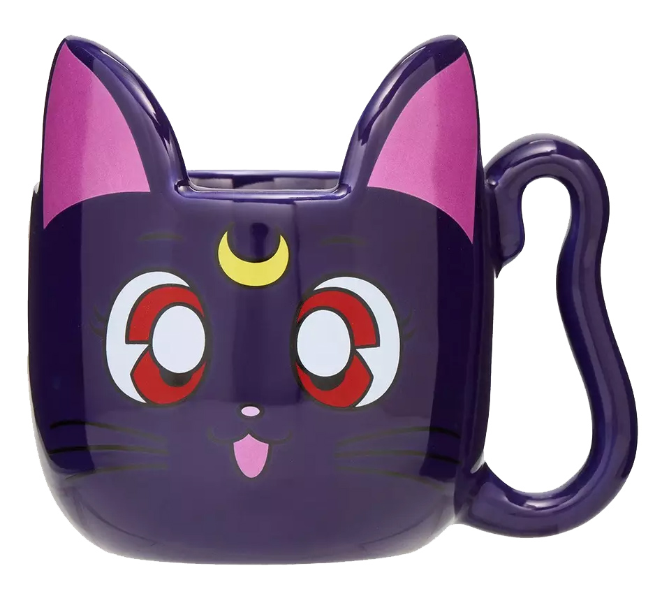 Caneca 3D Gatinha Luna de Sailor Moon